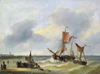 Küstenansicht, 1833